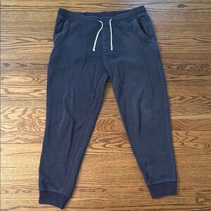 Men's Navy Jogger Pants